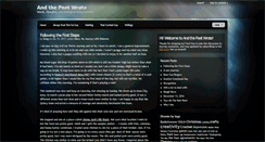 Desktop Screenshot of andthepoetwrote.com